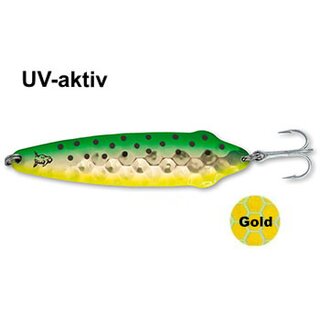 Rhino Freddi Flutter Gold Green Dolphin XL, Farbe 06, 14,5 cm